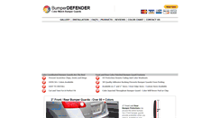 Desktop Screenshot of bumperdefender.com
